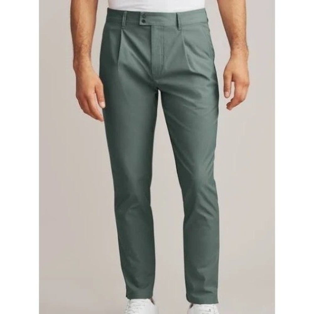 NWT Rhone Golf Tour Trousers Tidal Green Performance Pants 32x32